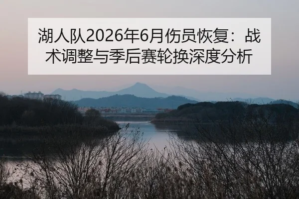 湖人队2026年6月伤员恢复：战术调整与季后赛轮换深度分析
